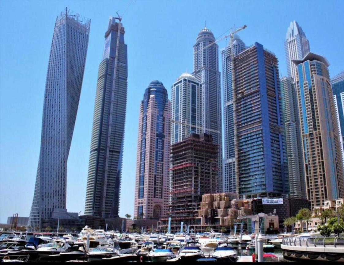 Apartamento Bright Luxury 2Br Aprt Dubai Marina With Balcony Exterior foto